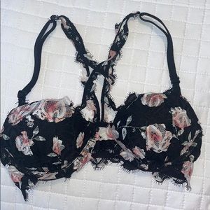 PINK lace bra